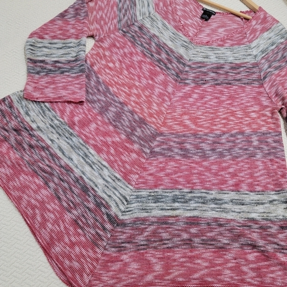 ND New Direction Tunic style Long Sweater Sparkly Metallic Size XL - Picture 9 of 16